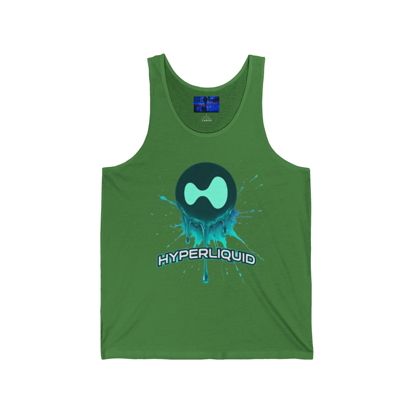 HYPE Drip Unisex Jersey Tank Top by cypherpunkgear.com