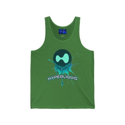 HYPE Drip Unisex Jersey Tank Top by cypherpunkgear.com