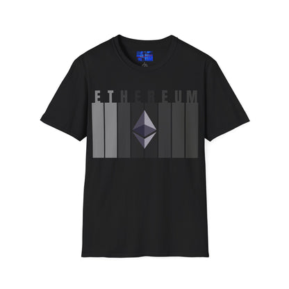 Ethereum (ETH) Dark colors Unisex T-Shirt by cypherpunkgear.com