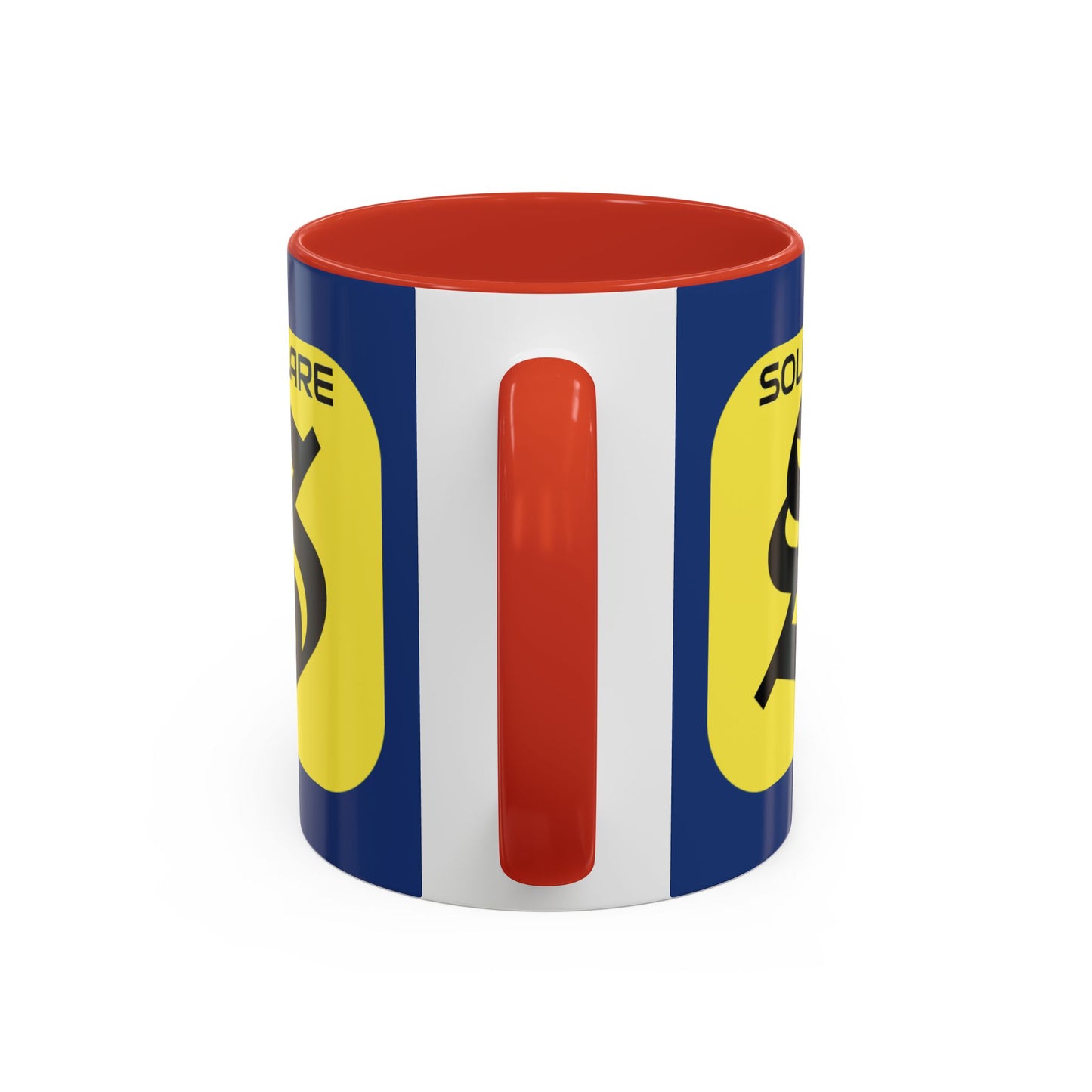 SolflareLogo Blue Accent Mug by cypherpunkgear.com