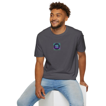 ¡Doble cara, Solana de cypherpunkgear! Camiseta unisex de estilo suave