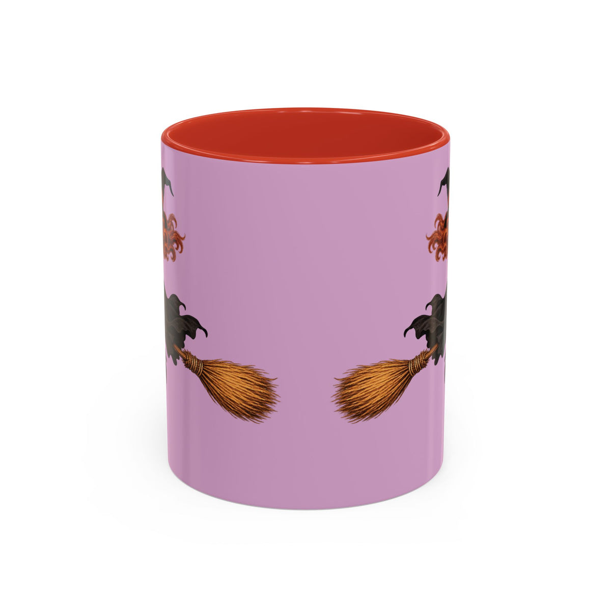 Hazel Hex Pink Accent Mug by CreepyCrafts.boo