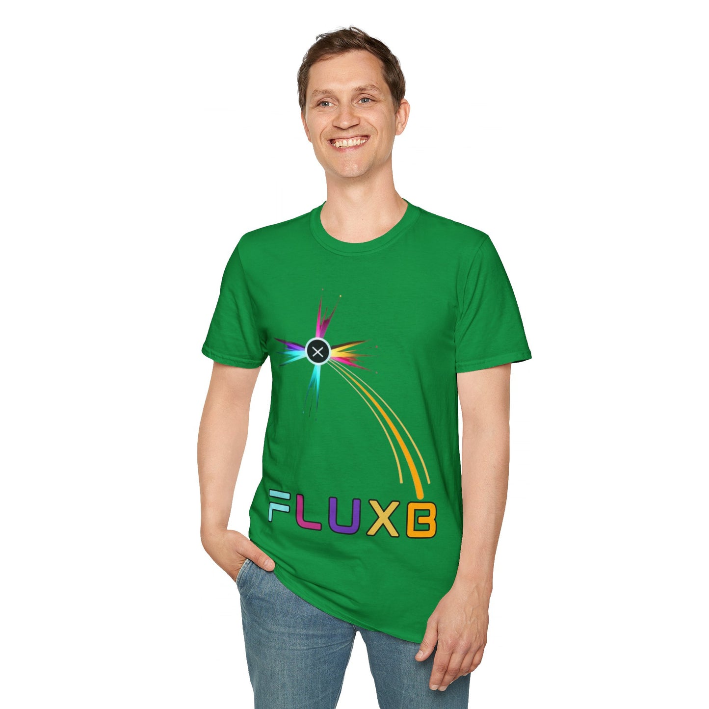 FluxBeam (FLUXB) DKcolors Unisex T-Shirt by cypherpunkgear