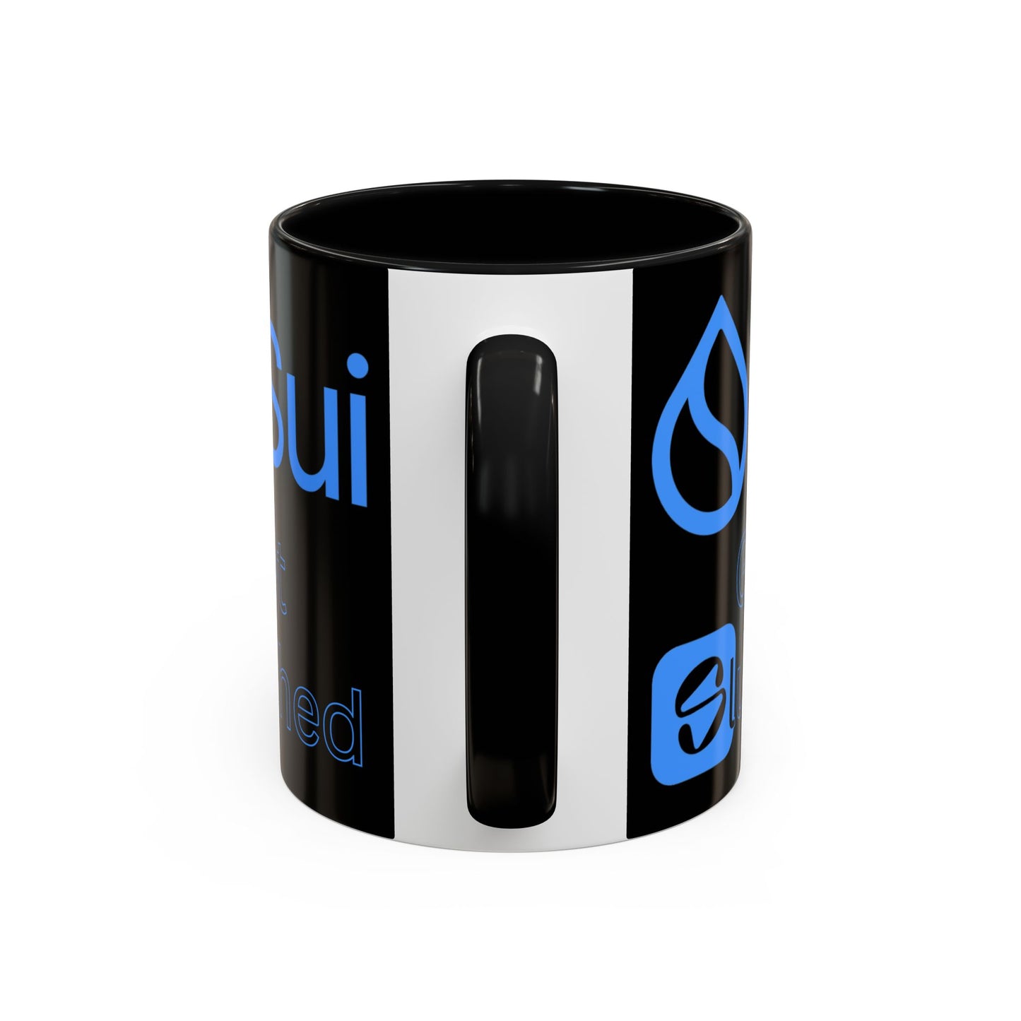 Sui: Get Slushed Black Accent Mug by cypherpunkgear.com