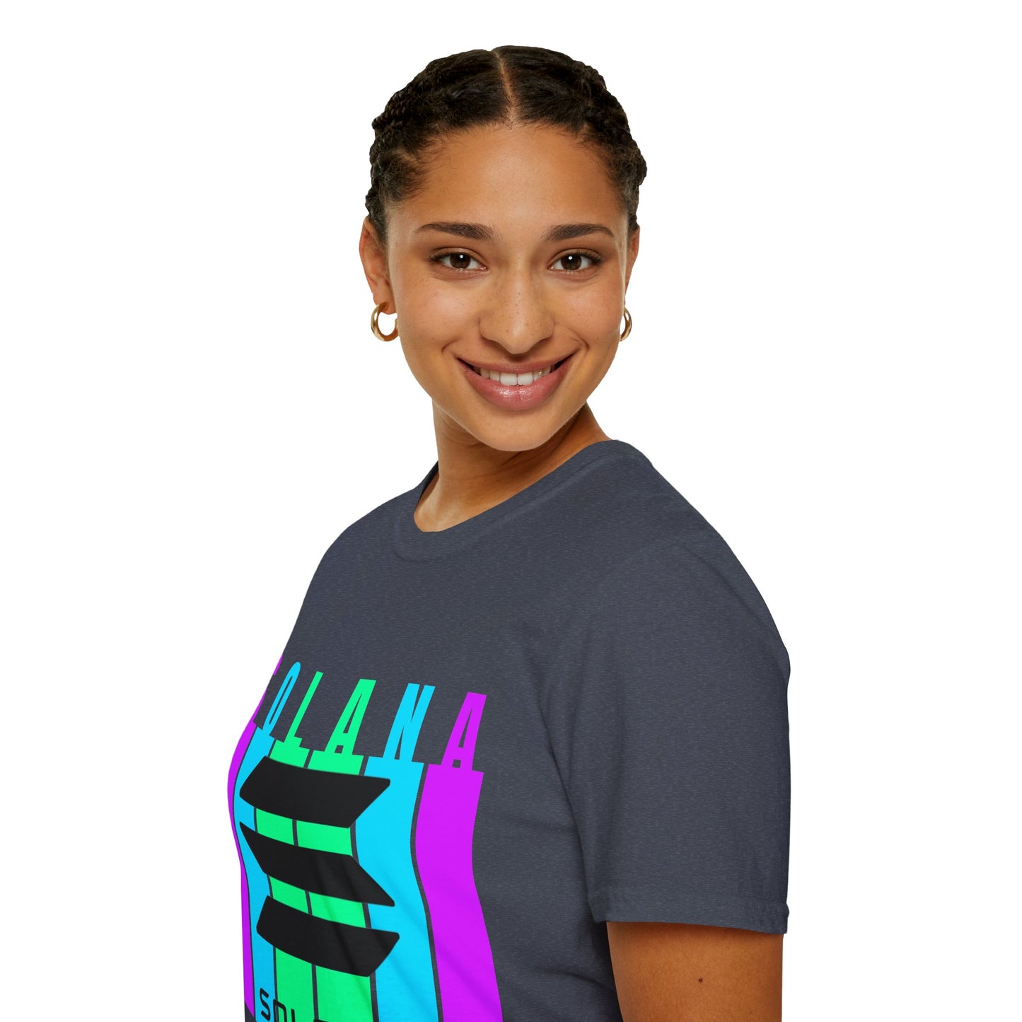 Solana (SOL) Freedom DKcolors Unisex T-Shirt by cypherpunkgear.com