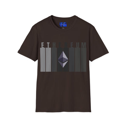 Ethereum (ETH) DKcolors Unisex T-Shirt by cypherpunkgear.com