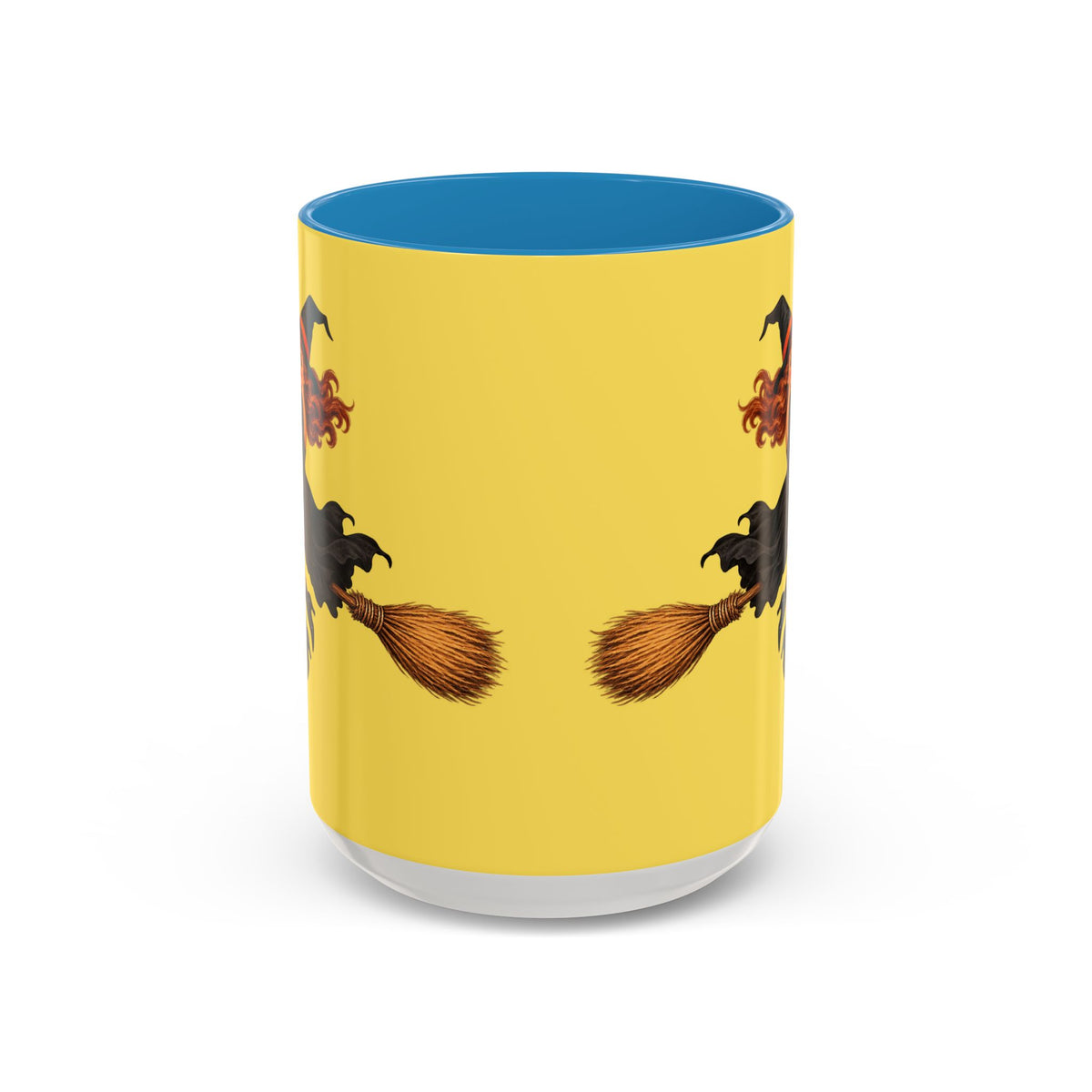 Hazel Hex Yellow Accent Mug by CreepyCrafts.boo