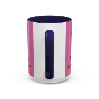 Is it Samhain yet? Pink Accent Mug by CreepyCrafts.boo