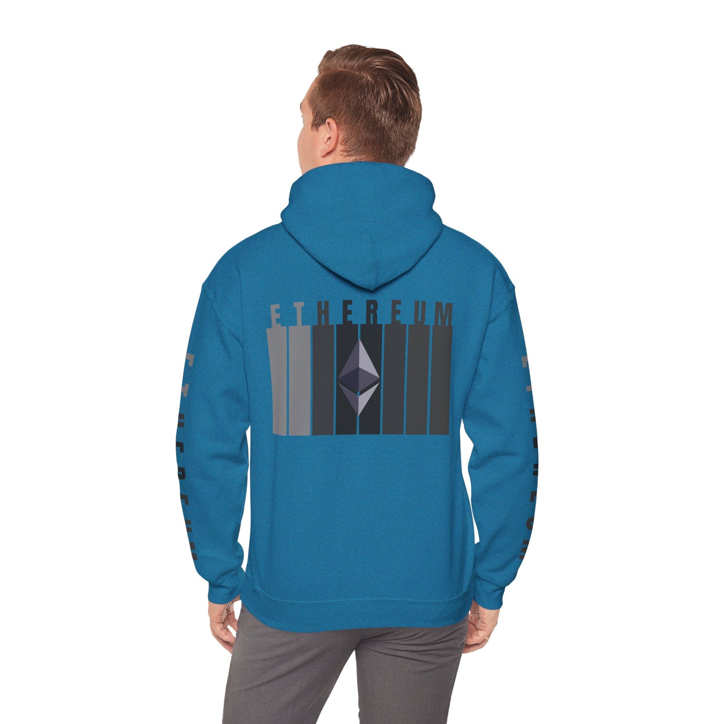 Ethereum (ETH) Hoodie Unisex Heavy Blend™ Hooded Sweatshirt by cypherpunkgear.com
