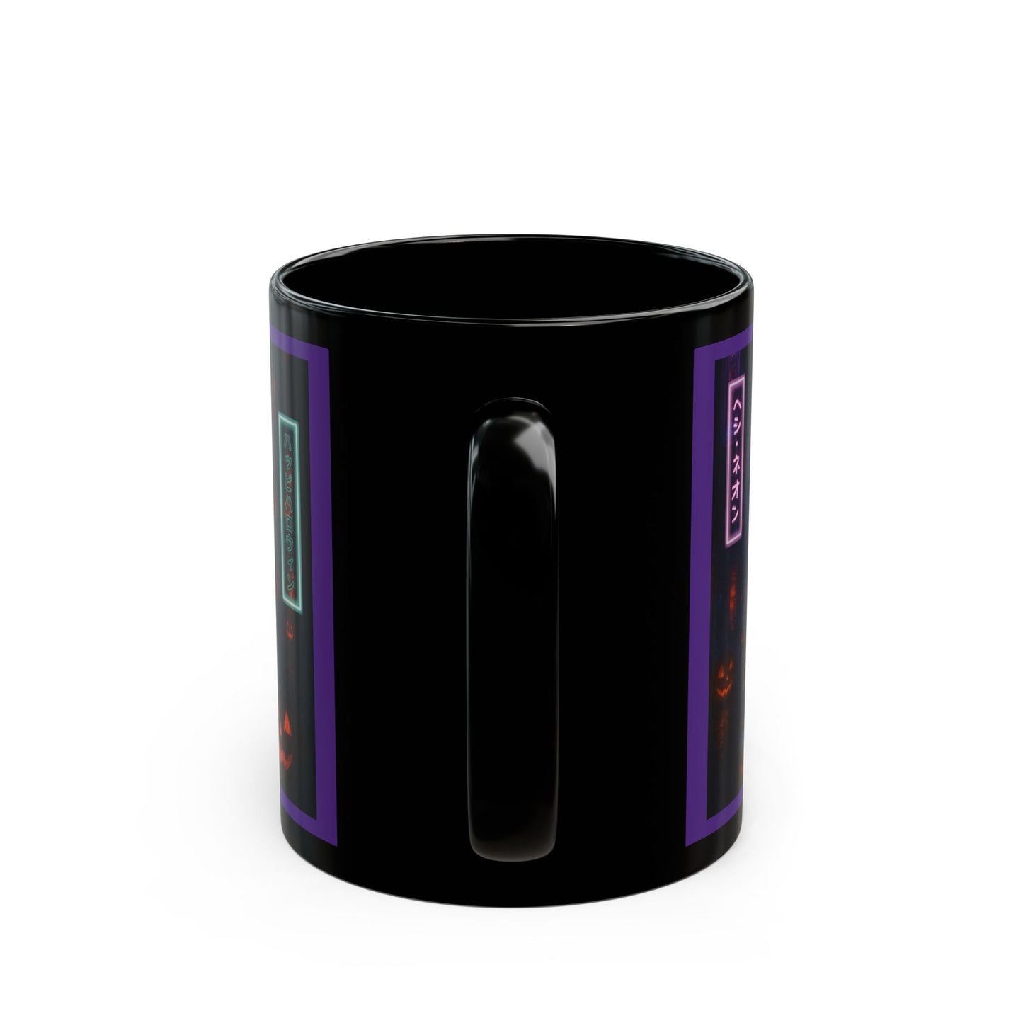 Hethyr Neon Purple Mug by CreepyCrafts.boo