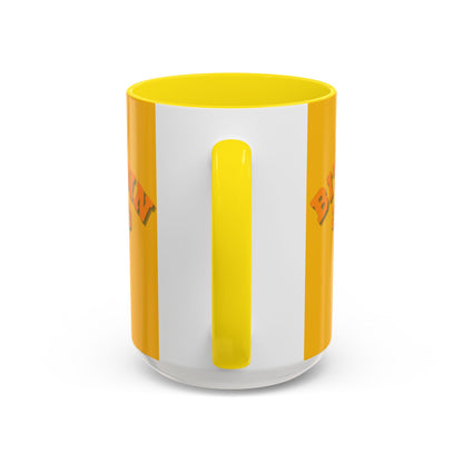 Bitcoin 2009 Yellow Accent Mug by cypherpunkgear.com