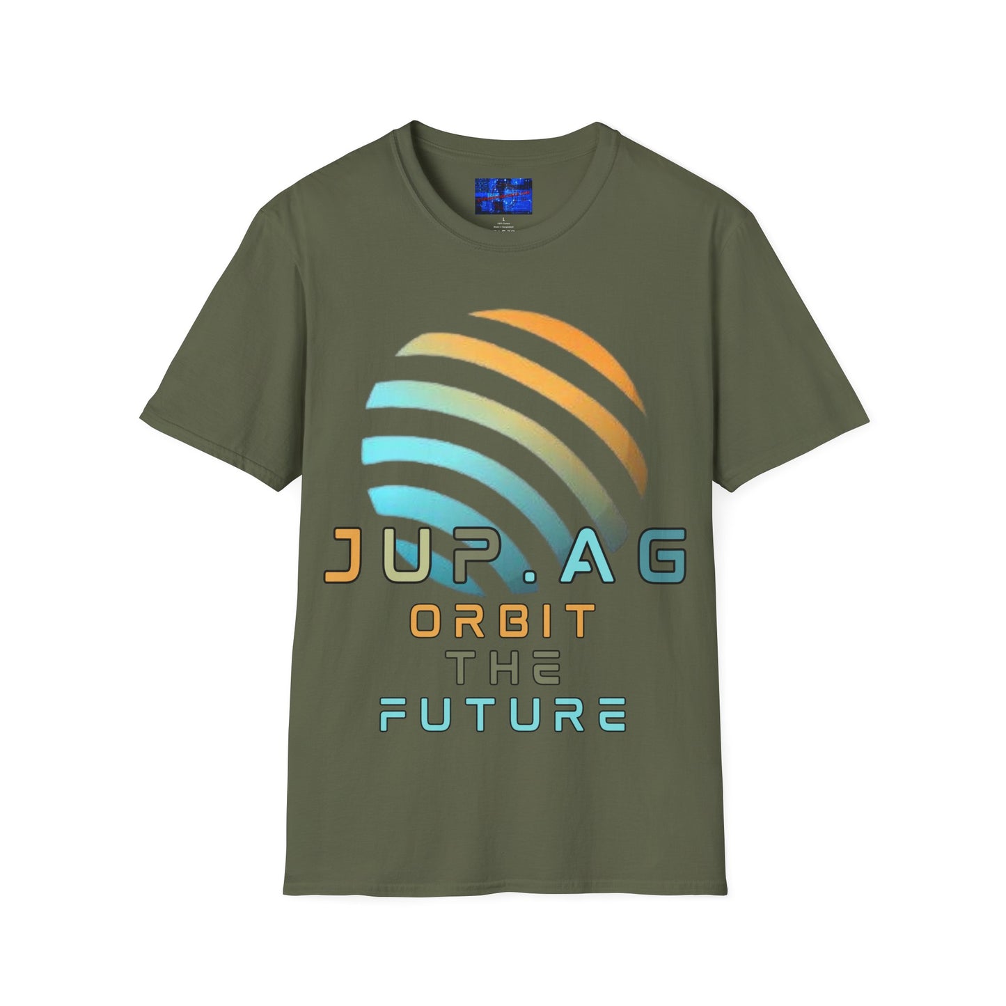 Jupiter (JUP) Orbit the Future Dark colors Unisex T-Shirt by cypherpunkgear.com