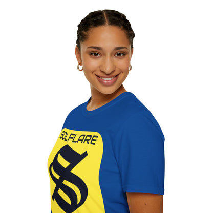 SolflareLogo Dark colors Unisex T-Shirt by cypherpunkgear.com