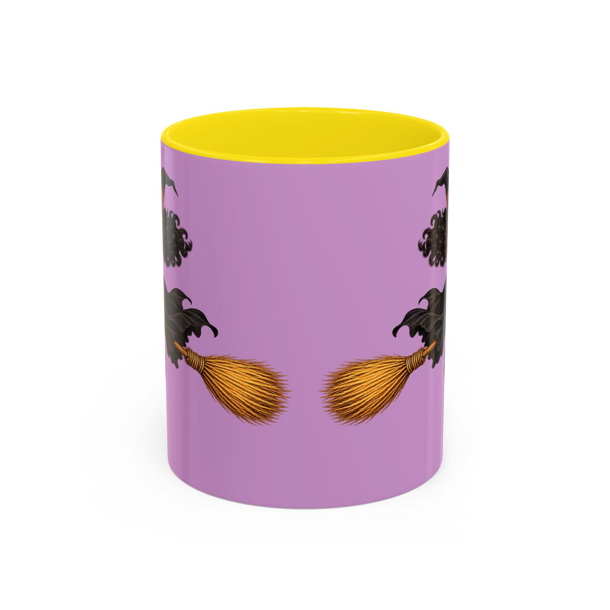 Velvet Vex Pink Accent Mug by CreepyCrafts.boo