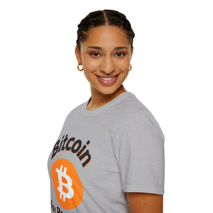 Bitcoin (BTC) for President LTcolors Unisex T-Shirt by cypherpunkgear