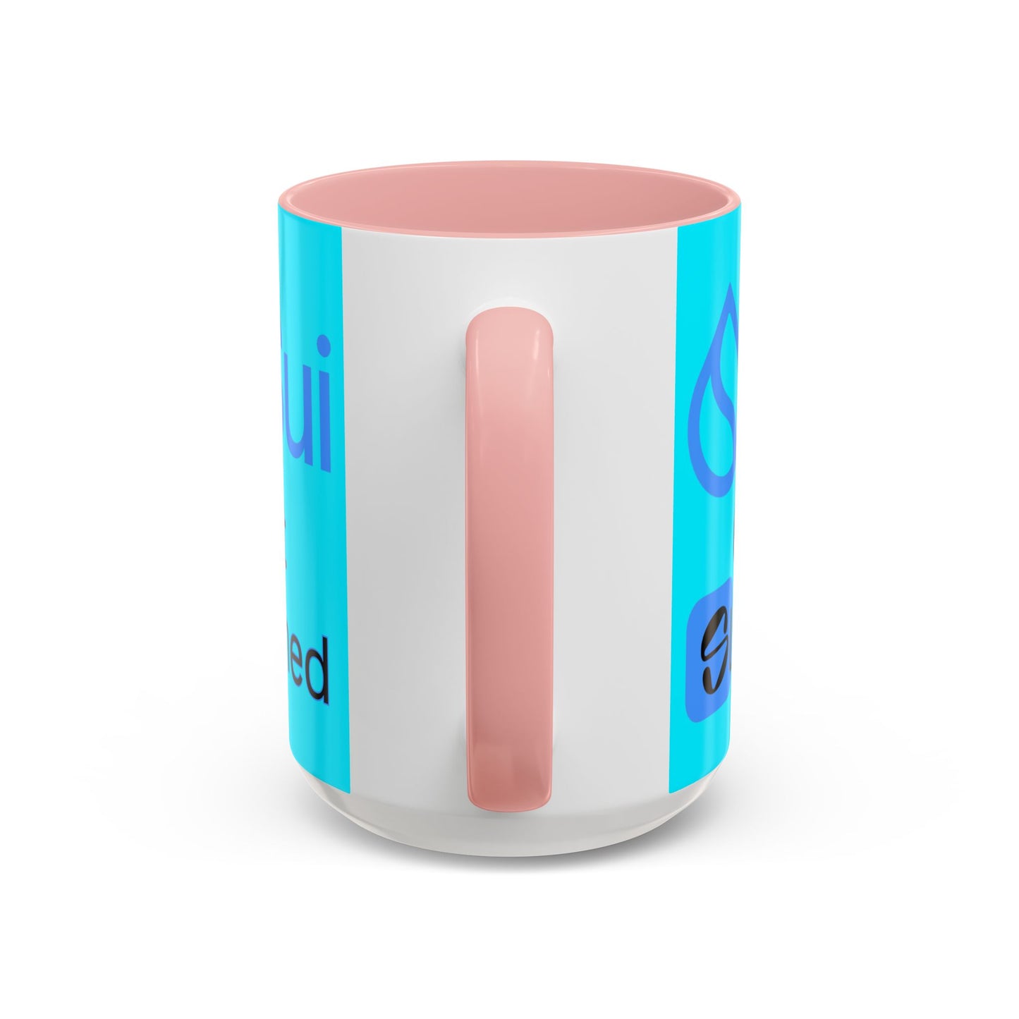Sui: Get Slushed Light Blue Accent Mug by cypherpunkgear.com