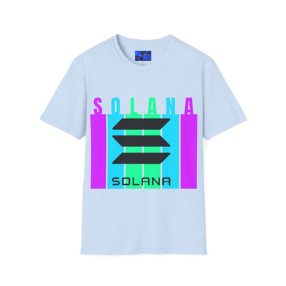 Solana (SOL) Freedom LTcolors Unisex T-Shirt by cypherpunkgear