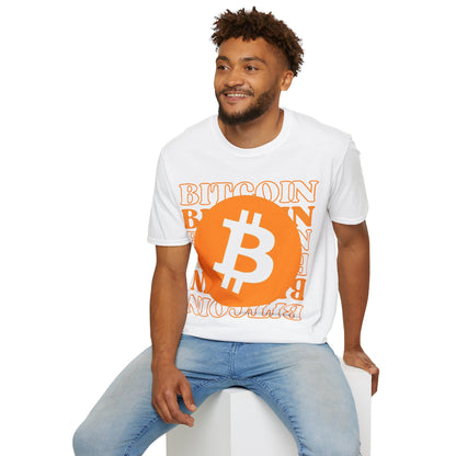 Bitcoin Bitcoin Bitcoin (BTC) Light colors Unisex T-Shirt by cypherpunkgear.com