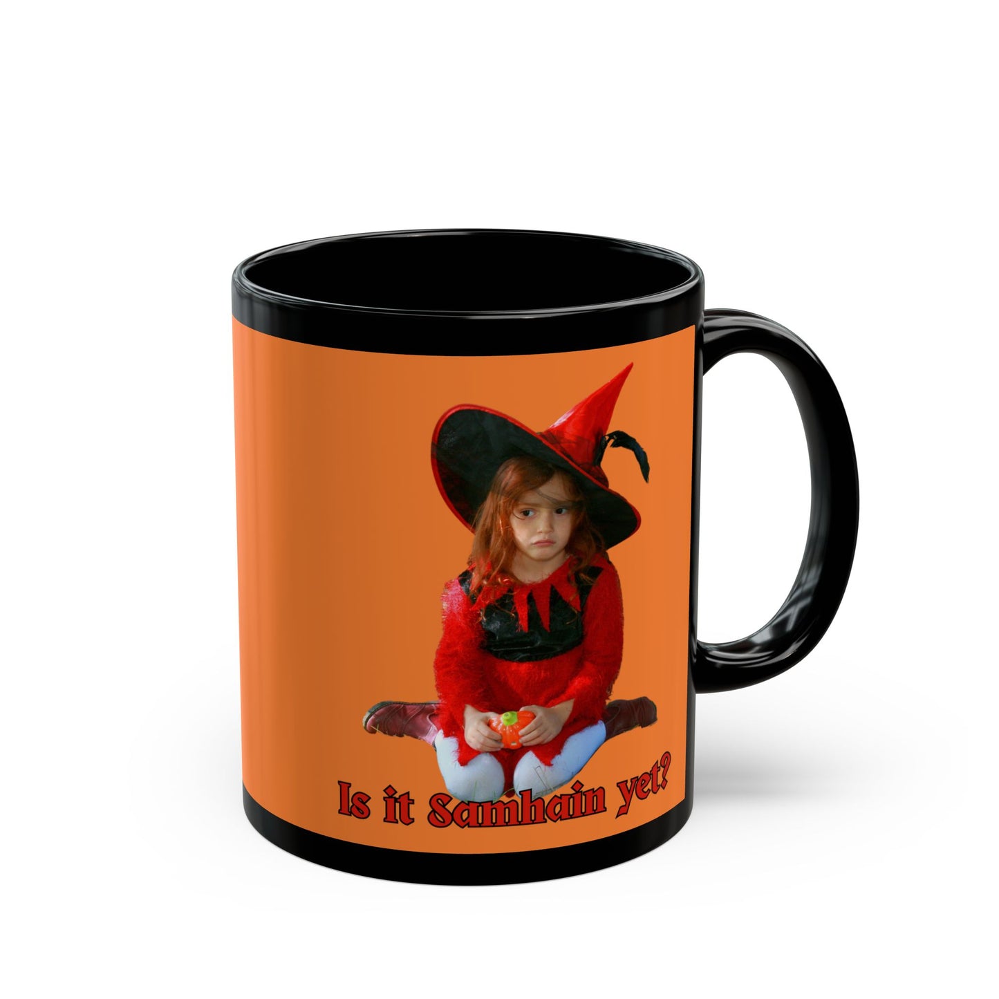 Is it Samhain yet? Orange Mug by CreepyCrafts.boo