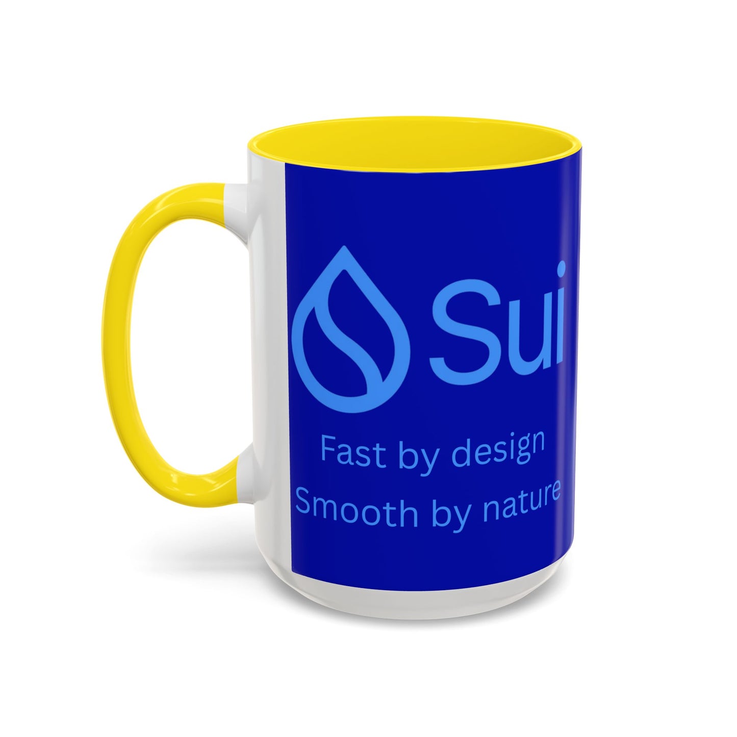 SUI Dark Blue Accent Mug by cypherpunkgear.com