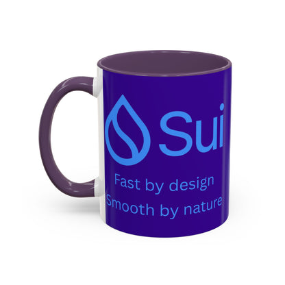 SUI Purple Accent Mug by cypherpunkgear.com
