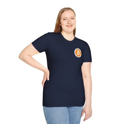 2-sided, Bitcoin Bitcoin Bitcoin (BTC) DKcolors Unisex T-Shirt by cypherpunkgear.com