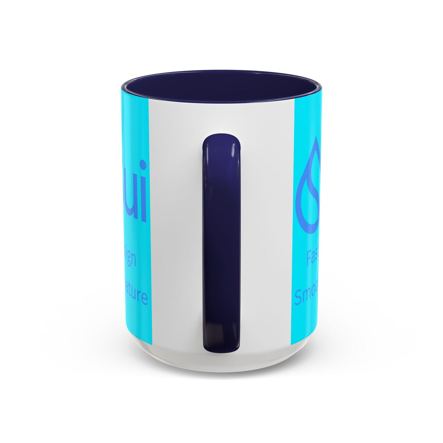 SUI Light Blue Accent Mug by cypherpunkgear.com