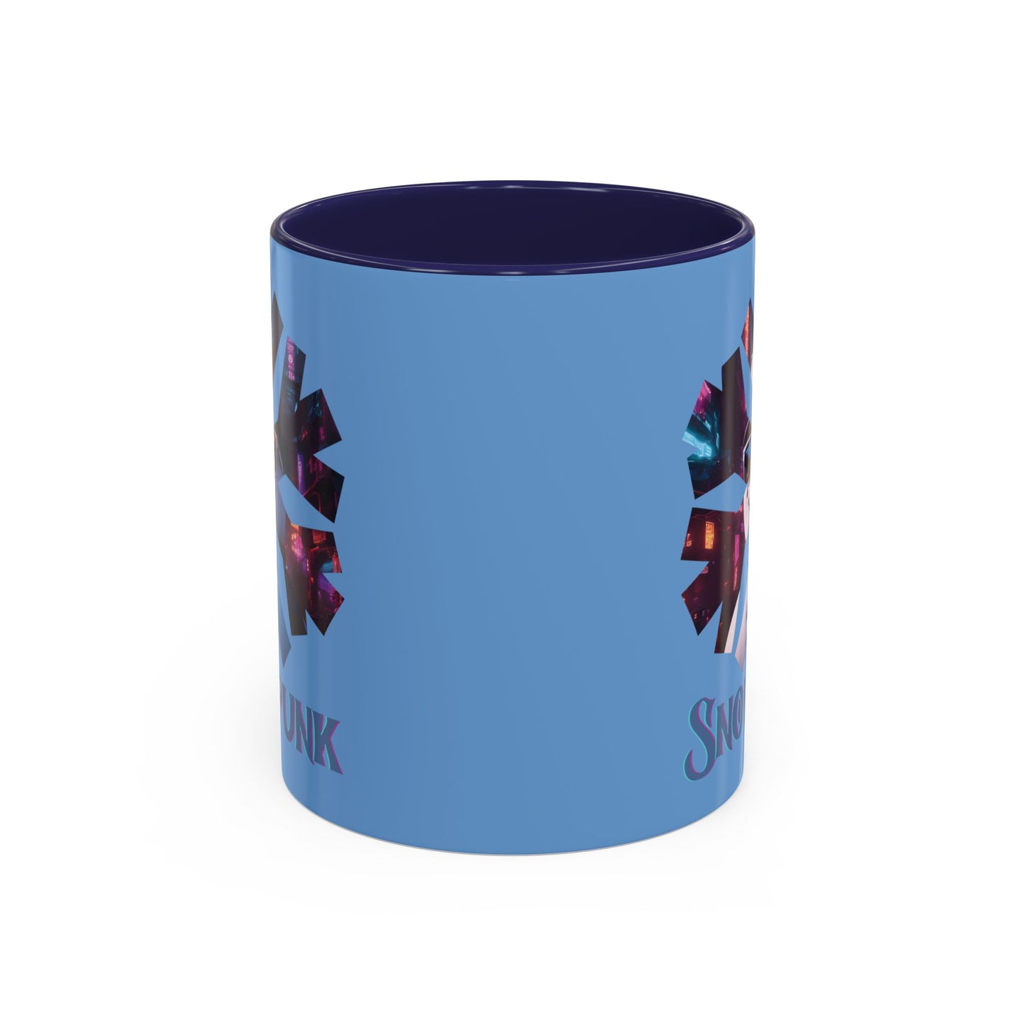 Snowpunk Accent Mug by cypherpunkgear.com