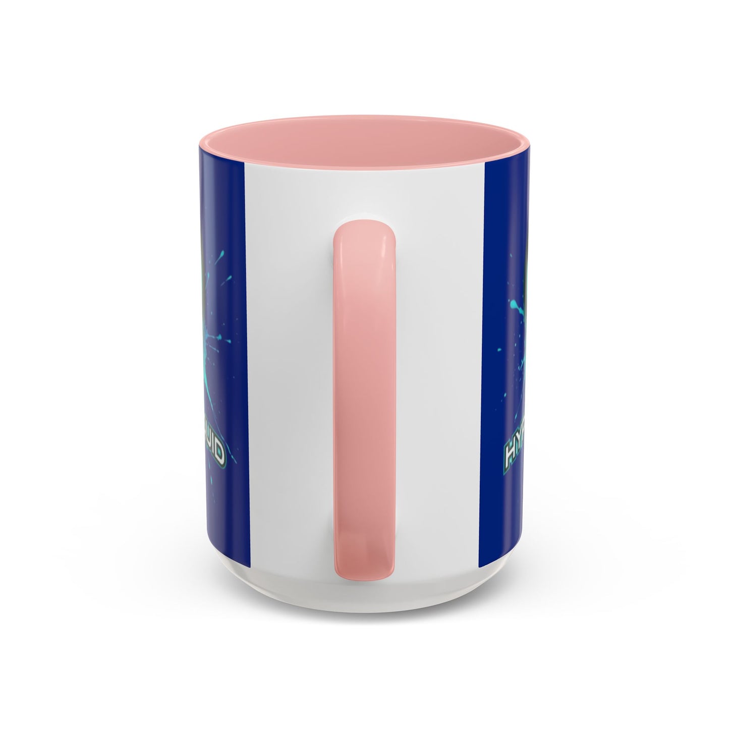 HYPE Drip Blue Accent Mug by cypherpunkgear.com
