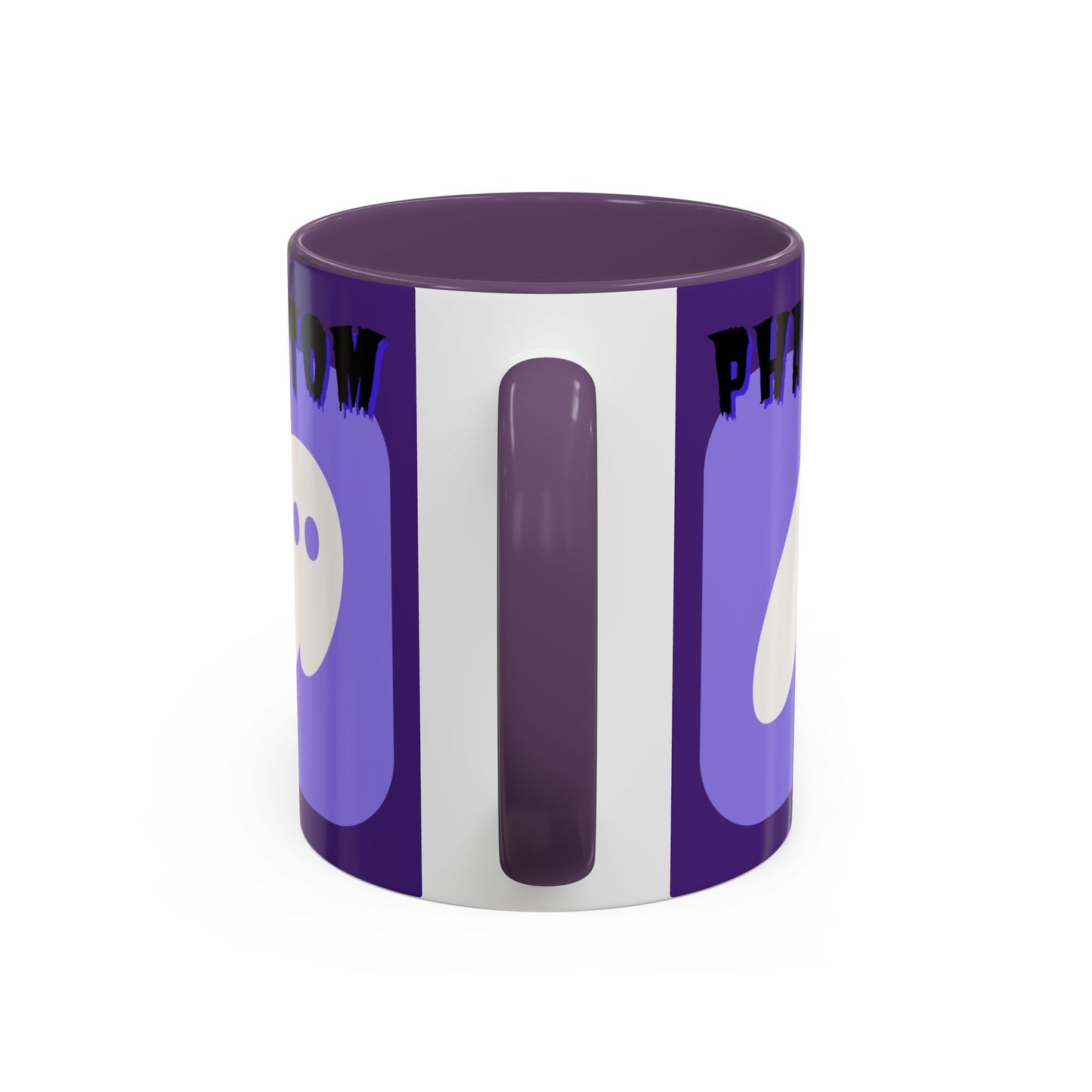 Phantom Hot Wallet Purple Accent Mug by cypherpunkgear.com