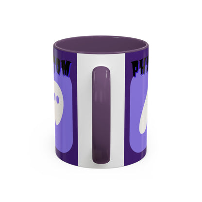 Phantom Hot Wallet Purple Accent Mug by cypherpunkgear.com