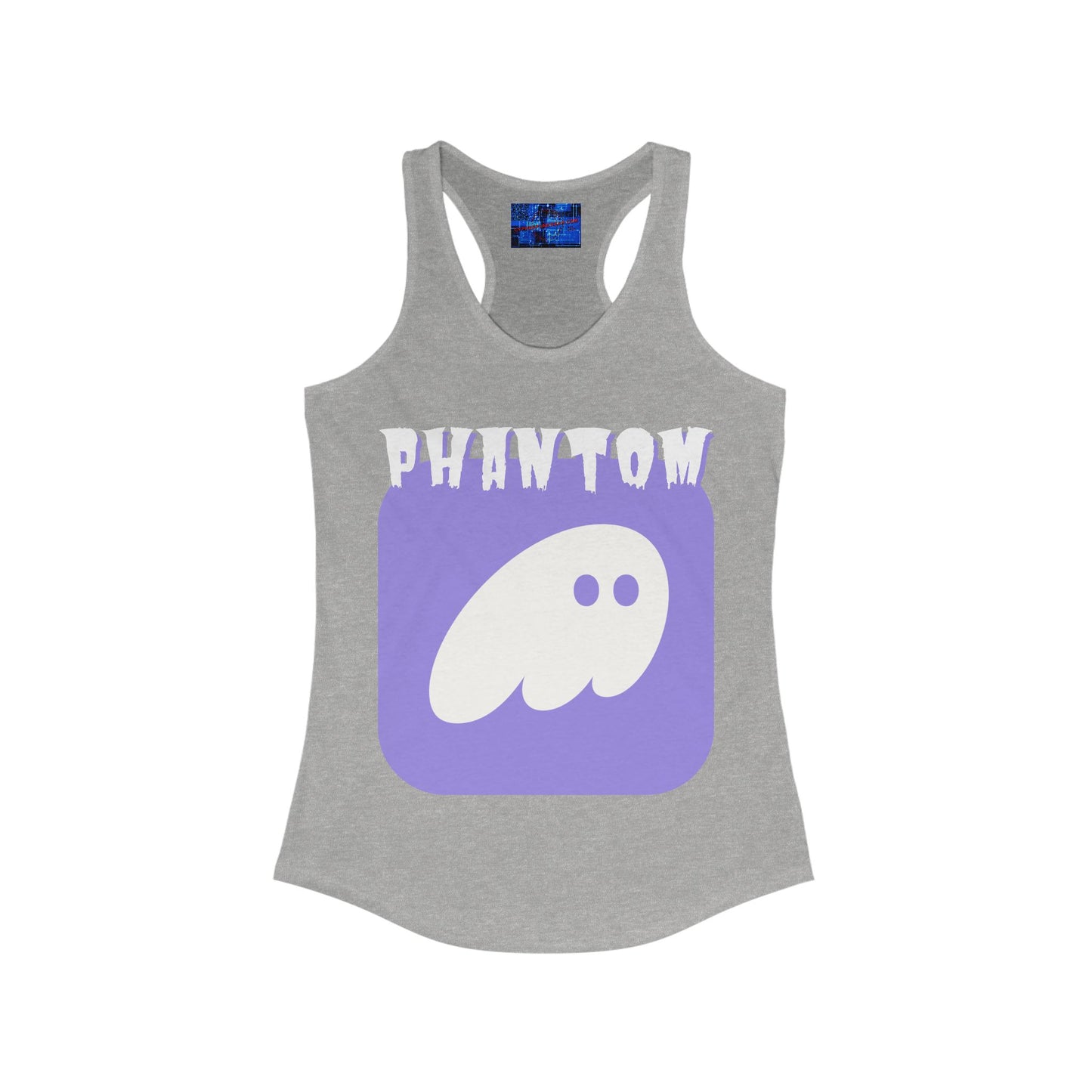 Phantom Hot Wallet Women's Racerback Tank Top by cypherpunkgear.com