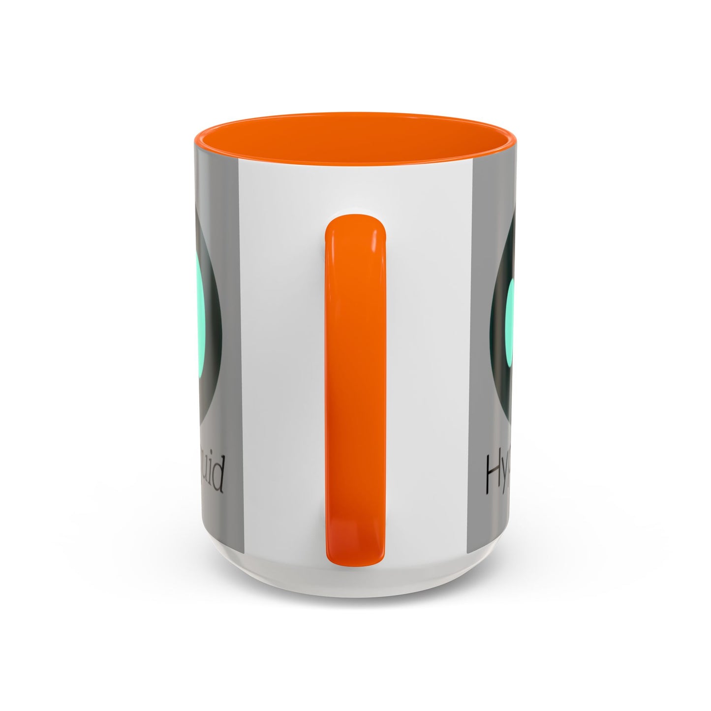 Hyperliquid Black font Grey Accent Mug by cypherpunkgear.com