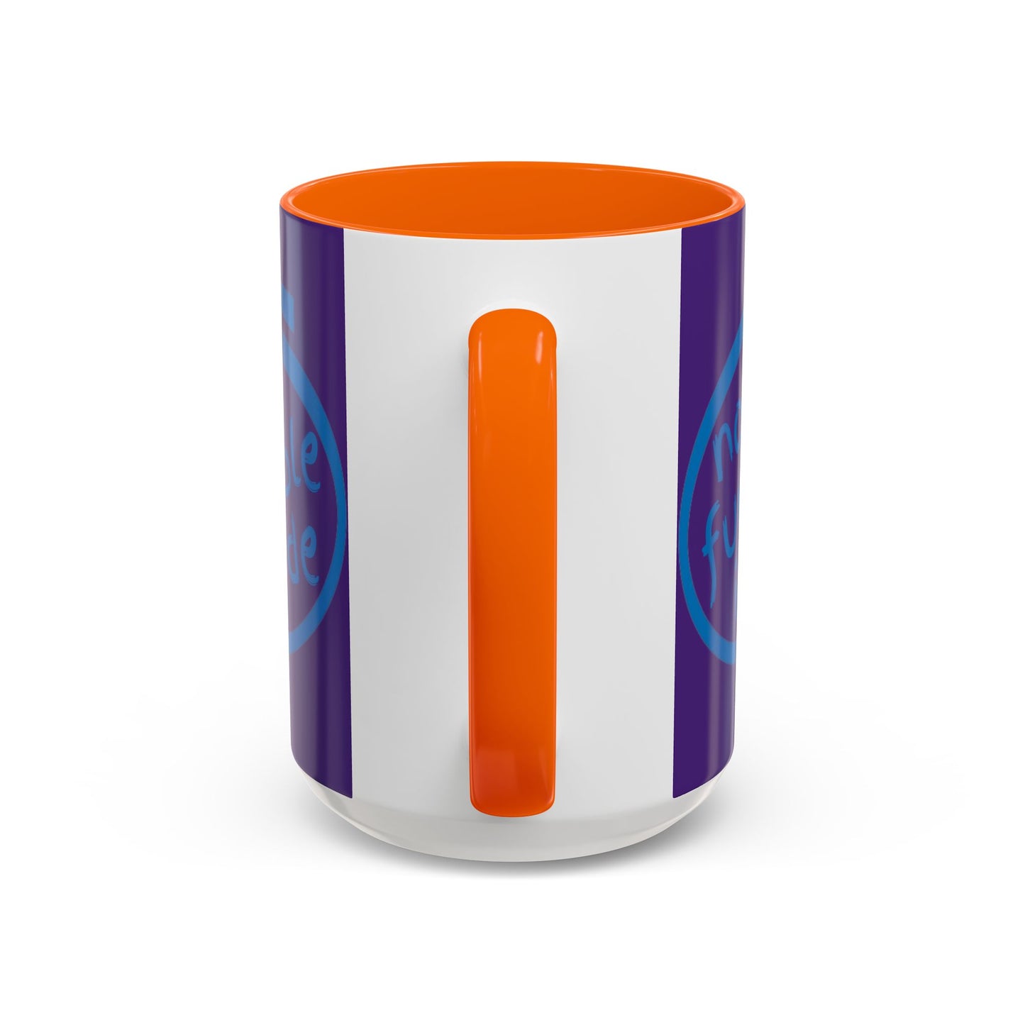 Non-Fungible Inside Purple Accent Mug by cypherpunkgear.com