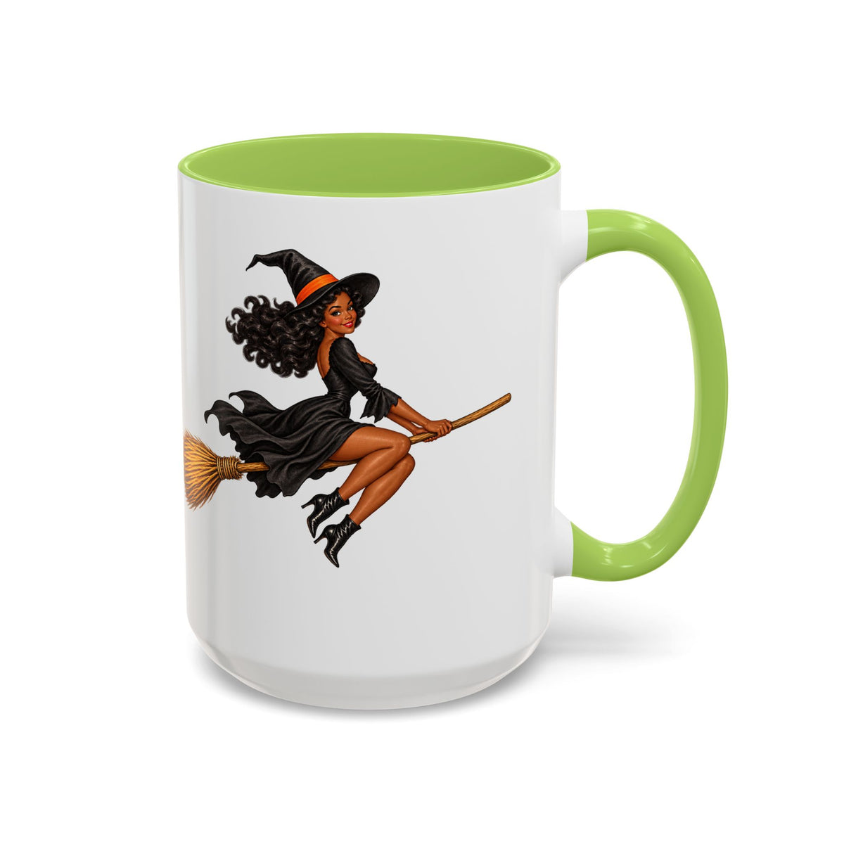 Velvet Vex White Accent Mug by CreepyCrafts.boo