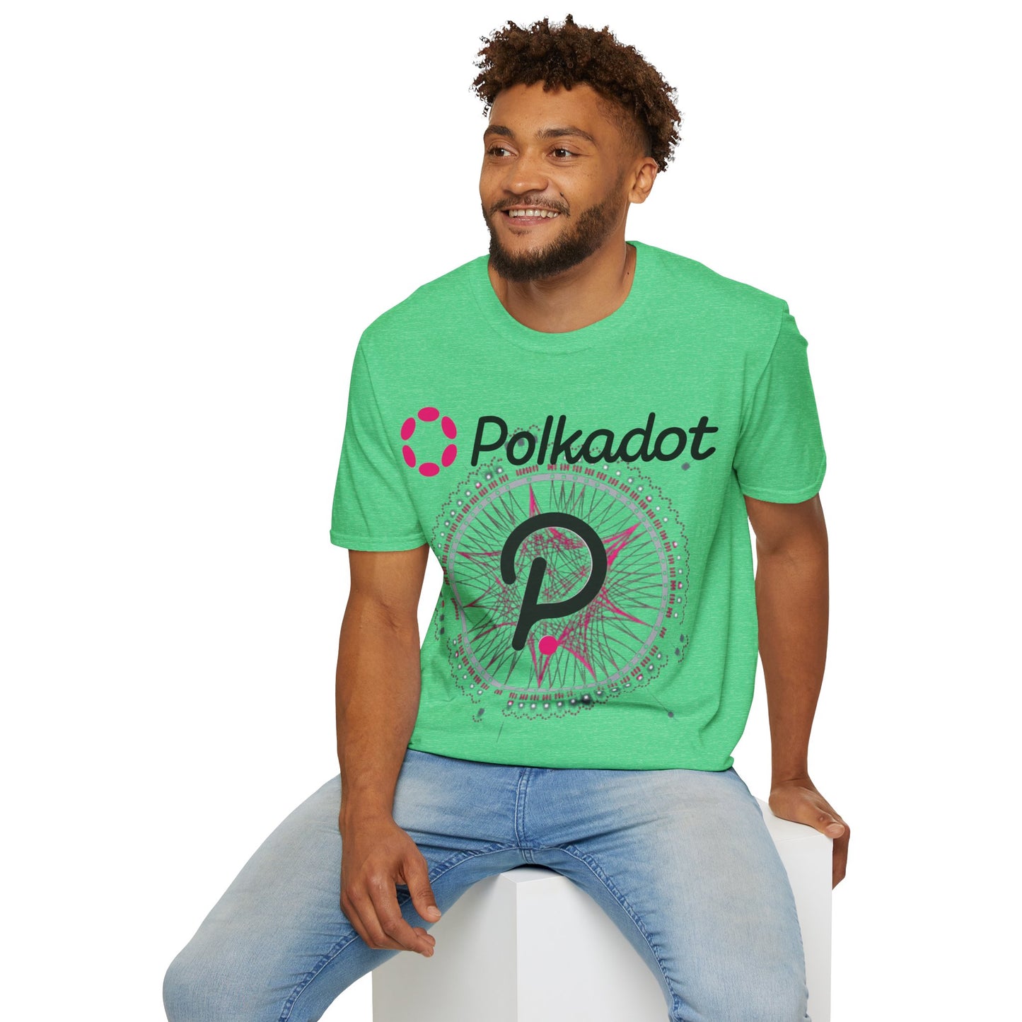 Polkadot (DOT) Light colors Unisex T-Shirt by cypherpunkgear.com