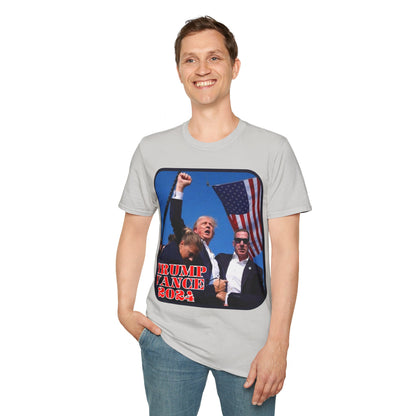 Trump and Vance 2024 LTcolors Unisex T-Shirt by cypherpunkgear