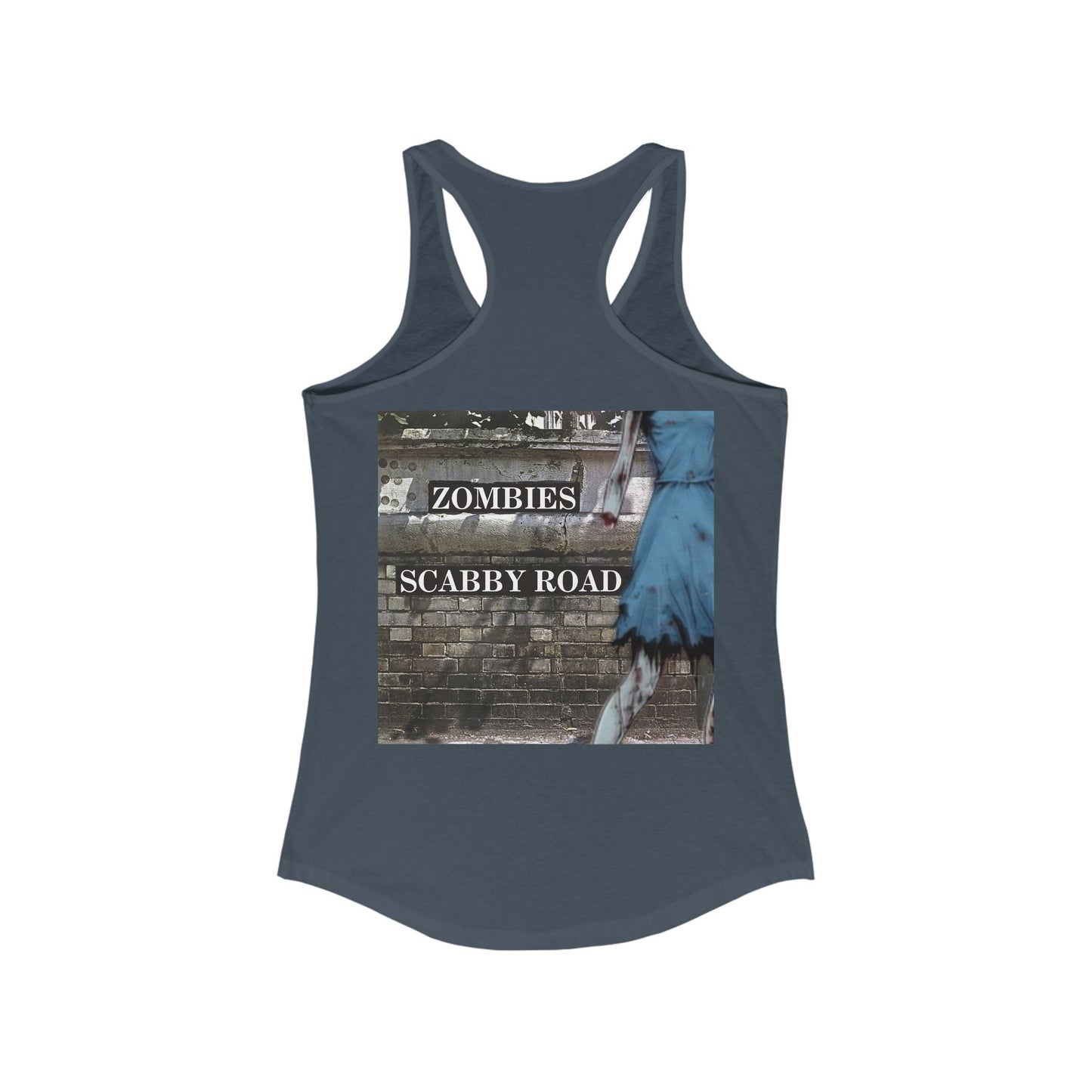 2-sided, Scabby Road Women's Racerback Tank Top by CreepyCrafts.boo