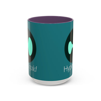Hyperliquid White font Hyperliquid Accent Mug by cypherpunkgear.com
