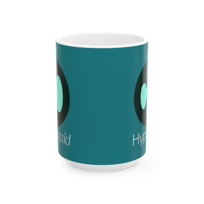 Hyperliquid White font Hyperliquid Mug by cypherpunkgear.com