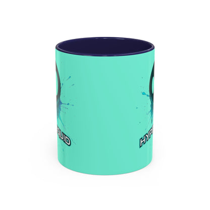 HYPE Drip Light Hyperliquid Accent Mug by cypherpunkgear.com