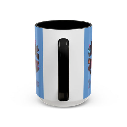 Snowpunk Accent Mug by cypherpunkgear