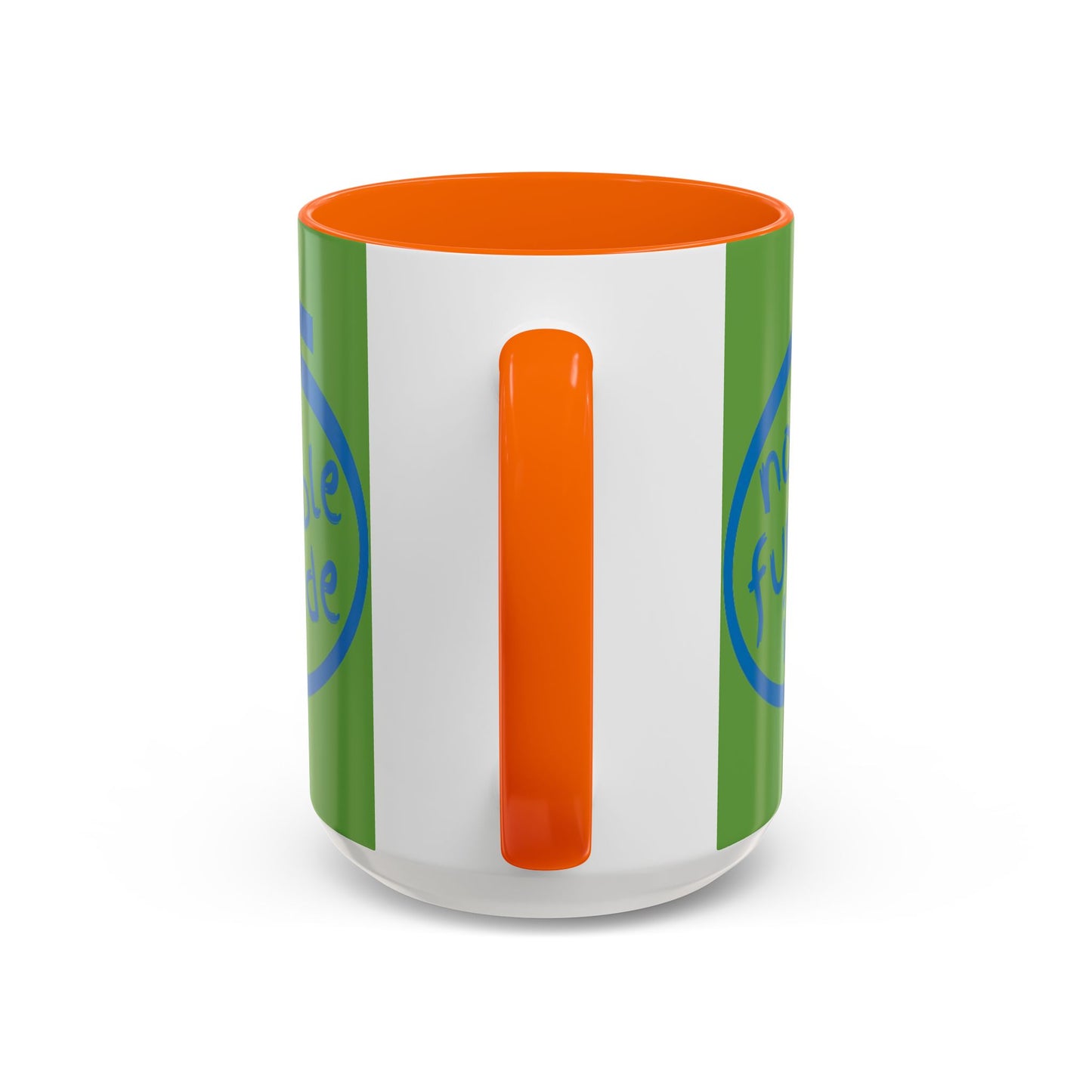 Non-Fungible Inside Green Accent Mug by cypherpunkgear.com