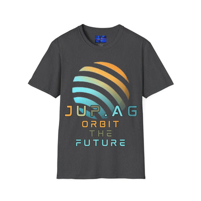 Jupiter (JUP) Orbit the Future Dark colors Unisex T-Shirt by cypherpunkgear.com