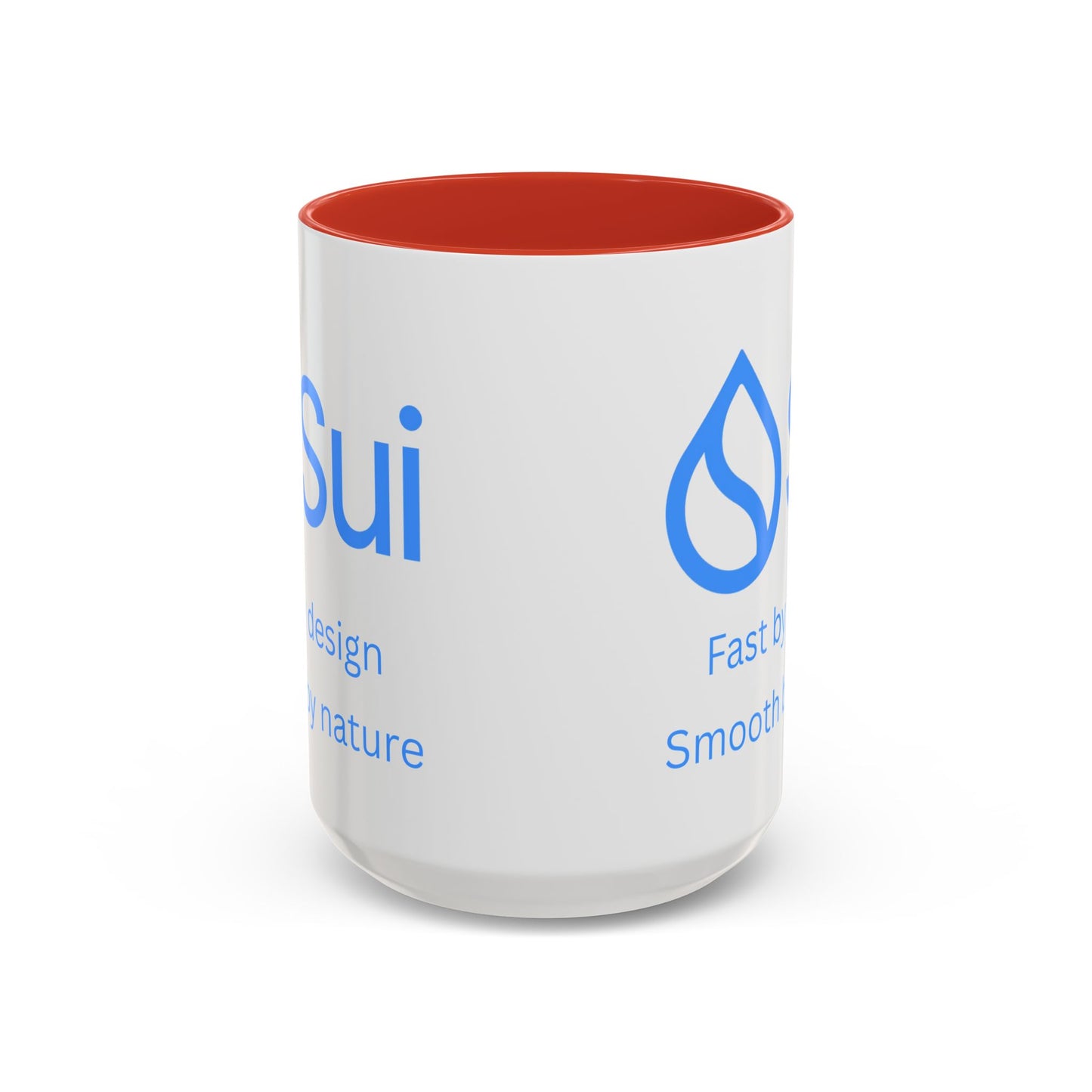 SUI White Accent Mug by cypherpunkgear.com