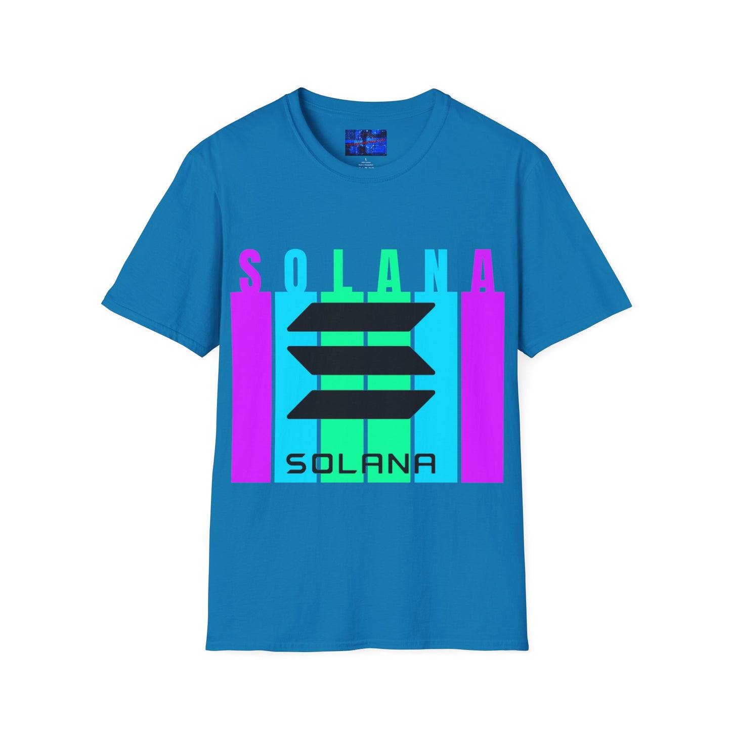 Solana (SOL) Freedom Dark colors Unisex T-Shirt by cypherpunkgear.com