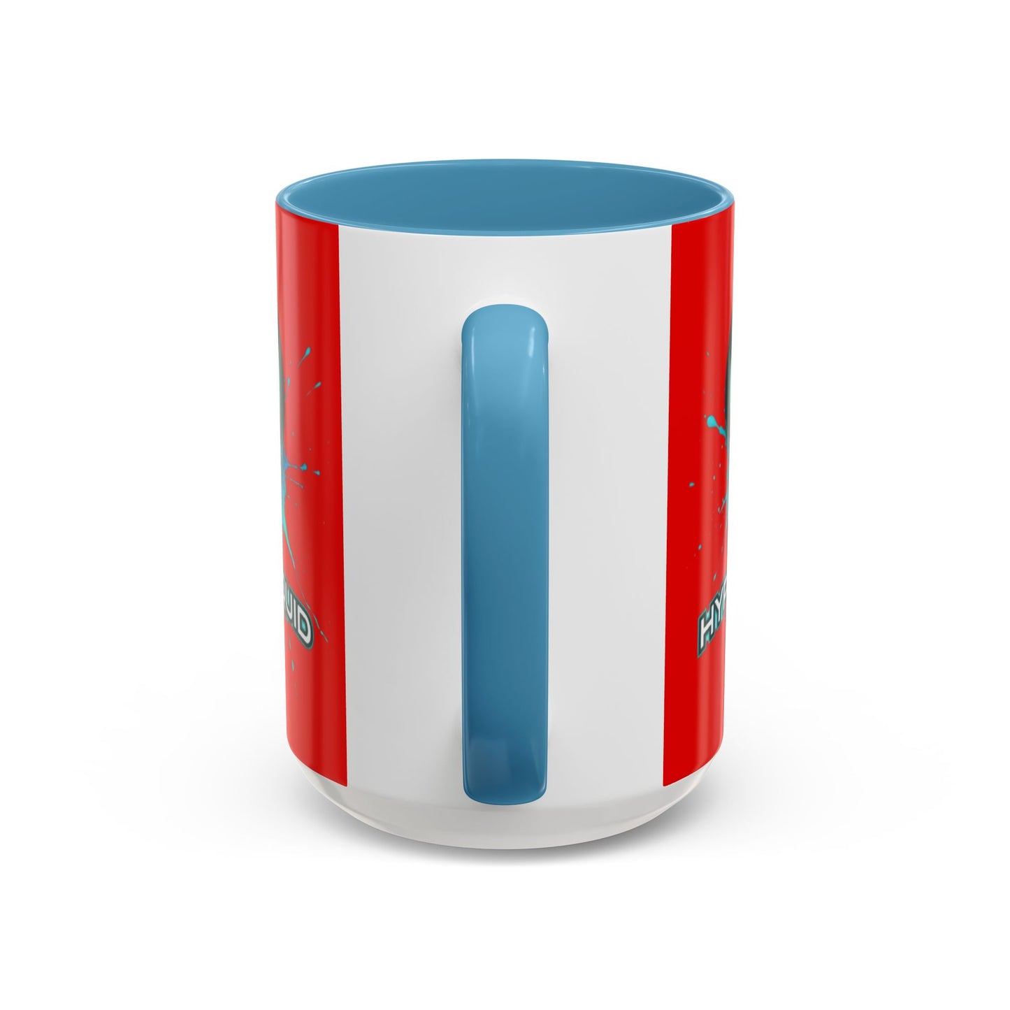 HYPE Drip Red Accent Mug by cypherpunkgear.com