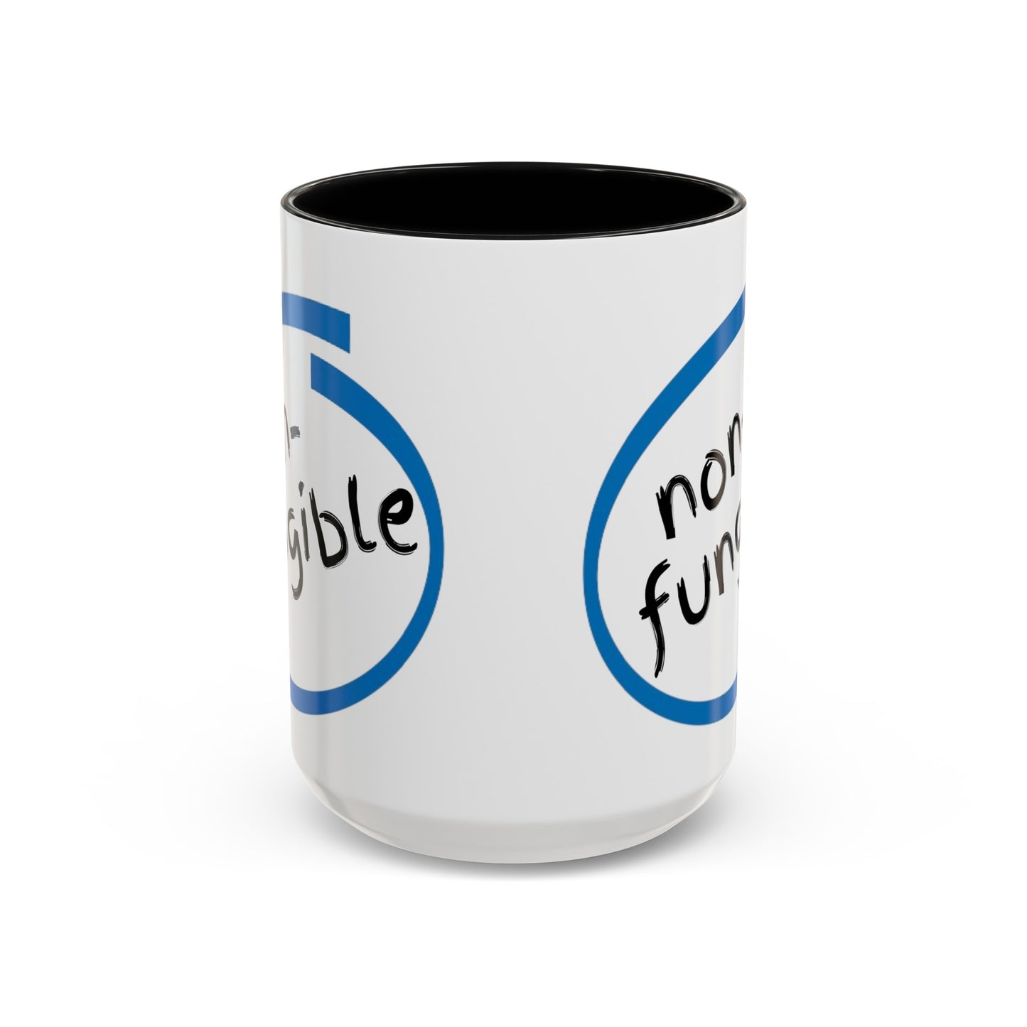 Nonfungible Accent Mug by cypherpunkgear