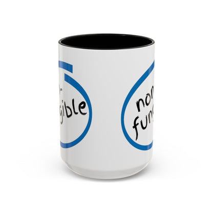 Nonfungible Accent Mug by cypherpunkgear