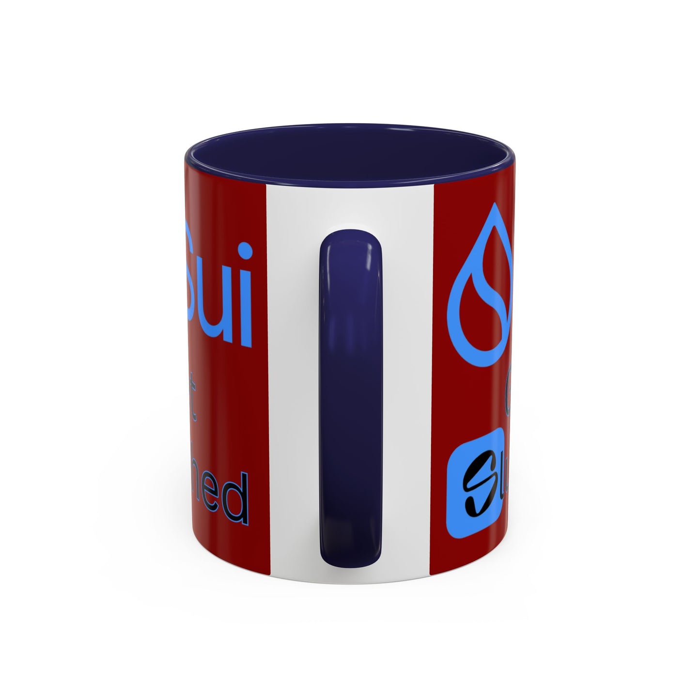 Sui: Get Slushed Red Accent Mug by cypherpunkgear.com